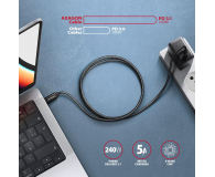 Axagon BUCM2-CM20AB, CHARGE kabel USB-C - USB-C, 2m, Hi-Speed USB - 1353474 - zdjęcie 4